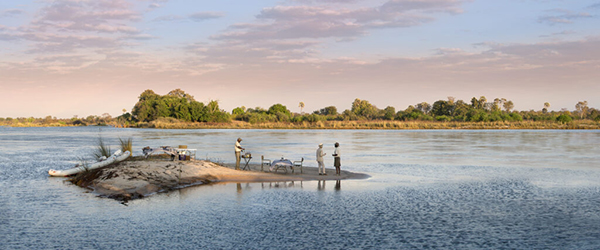 Zambezi River tour by boat