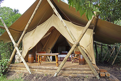 Tent exterior - Mara Expedition Camp - Maasai Mara, Kenya