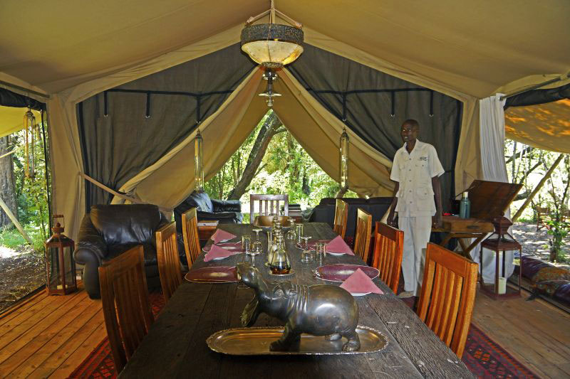 Dining tent - Mara Expedition Camp - Maasai Mara, Kenya