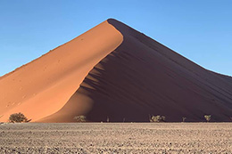 Sand dune in Sossosvlei, Namibia